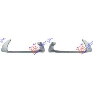 OKVIR RESETKE PREDNJEG BRANIKA HROM SET RENAULT SCENIC/GRAND SCENIC (2012-2016) (OEM: 620724985R)