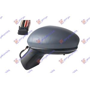 RETROVIZOR ELEKTRICNI SA GREJACEM PM (ELEKTRO-SKLOPIV) (MIGAVAC) (MRTAV UGAO) (10 PIN) (A KVALITET) Leva str. RENAULT CAPTUR (2024-) (OEM: 983026088R)