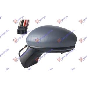 RETROVIZOR ELEKTRICNI SA GREJACEM PM (ELEKTRO-SKLOPIV) (MIGAVAC) (MRTAV UGAO) (10 PIN) (ASFERICNO STAKLO) Leva str. RENAULT CAPTUR (2024-) (OEM: 983026088R)