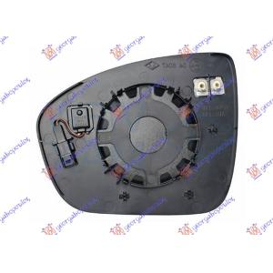STAKLO RETROVIZORA SA GREJACEM (MRTAV UGAO) (ASFERICNO) Desna str. RENAULT CAPTUR (2024-) (OEM: 963652775R, 963668349R)