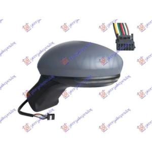 RETROVIZOR ELEKTRICNI SA GREJACEM PM (MIGAVAC) (7 PIN) (ASFERICNO STAKLO) Leva str. RENAULT SYMBIOZ (2024-) (OEM: 963027811R)