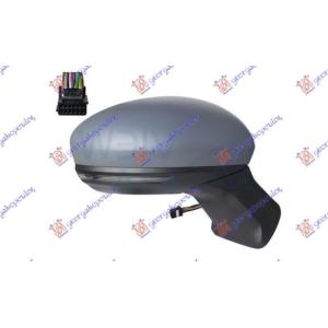RETROVIZOR ELEKTRICNI SA GREJACEM PM (ELEKTRO-SKLOPIV) (MIGAVAC) (SENZOR) (12 PIN) (ASFERICNO STAKLO) Desna str. RENAULT SYMBIOZ (2024-) (OEM: 963019773R)