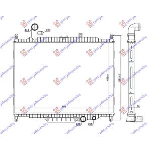 HLADNJAK 3 0 TD MANUAL-AUTOMATIK DIZEL 10 - RANGE ROVER SPORT (2005-2013) (OEM: LR015561)