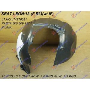 POTKRILO ZADNJI DEO Leva str. SEAT LEON (2013-2017) (OEM: 5F0809957A, 5F0809957F)