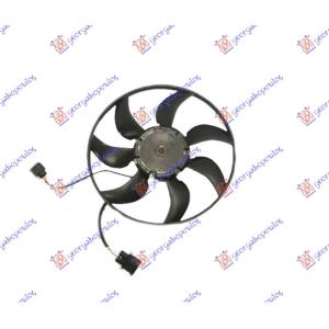 VENTILATOR (MOTOR+ELISA) (370 mm) (30 0 W) SEAT LEON (2017-2020) (OEM: 5Q0959455AE, 5Q0959455AM, 5Q0959455BJ)