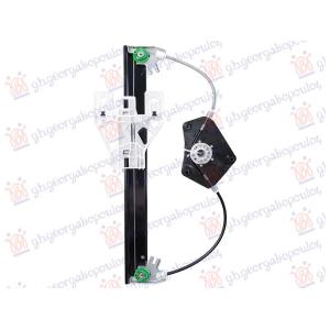 PODIZAC ZADNJEG PROZORA ELEKTRICNI (BEZ MOTORA) Desna str. SEAT LEON 2017-2020 (5F1) (OEM: 5F4839462, 5F4839462A, 5F4839462D)
