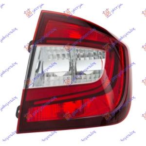 STOP LAMPA LED (L/B) (HELLA) Desna str. SKODA RAPID (2012-2019) (OEM: 5JH945712)