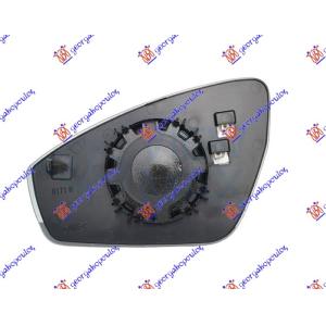 STAKLO RETROVIZORA SA GREJACEM (KONVEKSNO) Desna str. SKODA ENYAQ COUPE IV (2022-) (OEM: 11B857522)