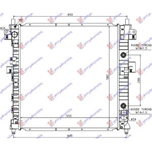 HLADNJAK 2.3i BENZ.-200 Xdi DIZ.AUTO SSANGYONG KYRON (2006-2009) (OEM: 2131031230, 2131031231)