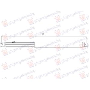 AMORTIZER GEPEK VRATA (POTPORNI) (OUTBACK) Desna str. SUBARU LEGACY/OUTBACK (2018-2021) (OEM: 63320AN001)