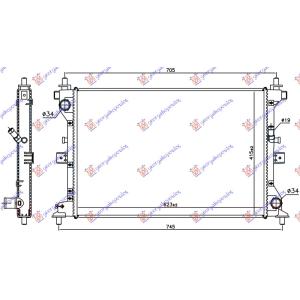 HLADNJAK 1.6 DDiS DIZ MANUELNI (623x4 15x27) SUZUKI SX4 S-CROSS (2013-2016) (OEM: 1770062M00)