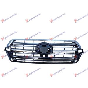 PVC MASKA HROM/SREBRNA/CRNA (KAMERA) 19- TOYOTA LAND CRUISER 200 V8 (J14) (2015-) (OEM: PZ327-60120, PZ32760120)