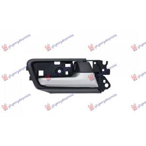 KVAKA PREDNJIH/ZADNJIH VRATA UNUTRASNJA SREBRNA/CRNA Desna str. TOYOTA LAND CRUISER PRADO (2017-2024) (OEM: 67605-60100-C0, 6760560100C0)