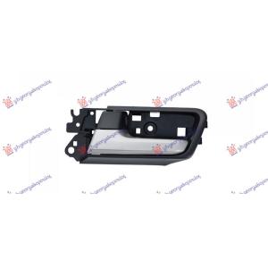 KVAKA PREDNJIH/ZADNJIH VRATA UNUTRASNJA SREBRNA/CRNA Leva str. TOYOTA LAND CRUISER PRADO (2017-2024) (OEM: 67606-60090-C0, 6760660090C0)