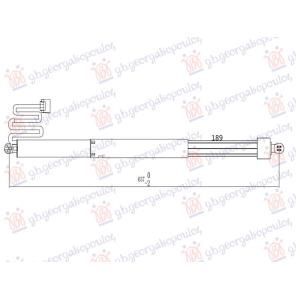 AMORTIZER GEPEK VRATA ELEKTRICNI Desna str. TOYOTA LAND CRUISER (2021-) (OEM: 6891060110)