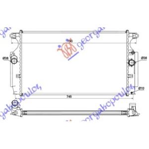 HLADNJAK MOTORA 2.0/2.2 D4D DIZEL (MAN) (665x380x26) (KOYO) TOYOTA VERSO 2013- (R2) (OEM: 164000R030, 164000R061, 164000R090)
