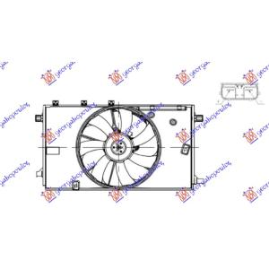 VENTILATOR (KOMPLET) 1.2 BENZIN TOYOTA C-HR (2016-2019) (OEM: 16361F2050, 1636347060, 16711F2030)