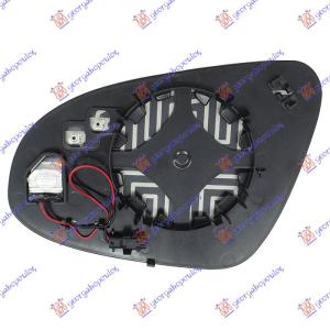 STAKLO RETROVIZORA SA GREJACEM (MRTAV UGAO) (KONVEKSNO) Desna str. TOYOTA C-HR (2019-2023) (OEM: 87931-F4030, 87931F4030)