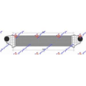 HLADNJAK INTERKULER 2.0 -2.4 DIZ (647x 1 13x50) VOLVO S40 (2007-2012) (OEM: 31317905, 31338118, 3M519L440DF)