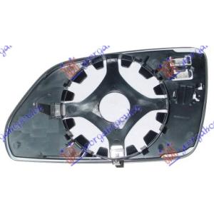 STAKLO RETROVIZORA SA GREJACEM (KONVEKSAN) Desna str. VW CROSS POLO (2005-2009) (OEM: 6Q0857522K)