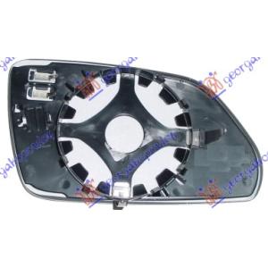 STAKLO RETROVIZORA SA GREJACEM (ASFERICN Leva str. VW CROSS POLO (2005-2009) (OEM: 6Q0857521F)