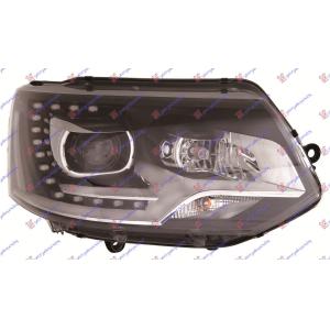 FAR XENON (D3S / H7) (LED DN. SVET) (DEPO) Desna str. VW TRANSPORTER (T5) (2010-2015) (OEM: 7E5941018)