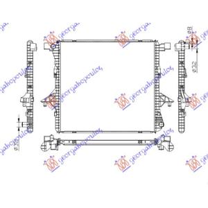 HLADNJAK 2.0 TSI-2.0 TDI (6 1.7x58.4x26) VW P/U AMAROK (2016-) (OEM: 2H0121253A)