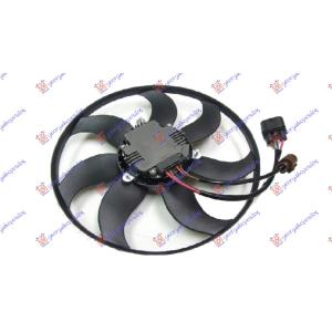 VENTILATOR (MOTOR+ELISA) (BENZIN/DIZEL) (36cm) (220W) VW JETTA (2014-) (OEM: 1K0959455BC, 1K0959455CQ, 1K0959455CS)