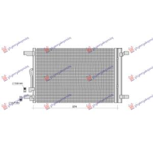 HLADNJAK KLIME 1.0/1.5/2.0 BENZIN - 2.0 DIZEL (535x375x12) VW PASSAT (2019-) (OEM: 5WA816411C, 5WA816411D)