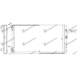 HLADNJAK MOTORA 2.5 DIZEL (720x416) VW TRANSPORTER (T4) (1997-2003) (OEM: 7D0121253A)