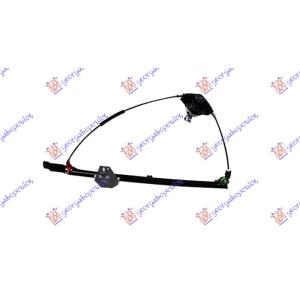 PODIZAC PREDNJEG PROZORA MEHANICKI Leva str. VW TRANSPORTER (T4) (1997-2003) (OEM: 701837501F)