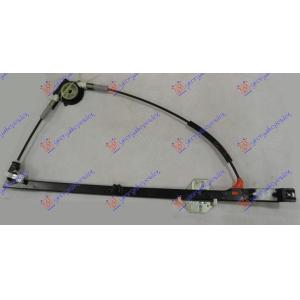 PODIZAC PREDNJEG PROZORA ELEKTRICNI (BEZ MOTORA) Leva str. VW TRANSPORTER (T4) (1997-2003) (OEM: 701837461A)