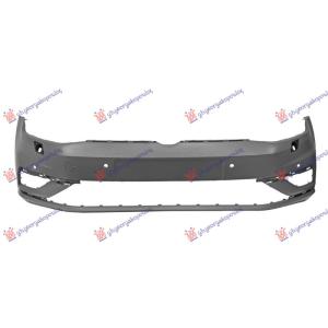 PREDNJI BRANIK PM (4 PDC SENZORA) (PRSKALICE) (SA/BEZ 2 PDC SENZORA) (A KVALITET) VW GOLF VII (2016-2019) (OEM: 5G0807217FNGRU-PRM, 5G0807217FNGRUPRM)