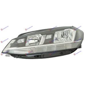 FAR ELEKTRICNI SA LED DNEVNIM SVETLOM (DEPO) Leva str. VW GOLF VII (2016-2019) (OEM: 5G1941005D)