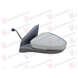 RETROVIZOR ELEKTRICNI SA GREJACEM PM (MIGAVAC) (8 PIN) (ASFERICNO STAKLO) Leva str. VW T-CROSS (2019-2023) (OEM: 2GM857507L9B9, 2GM857507S, 2GM857507S9B9)