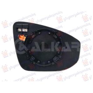 STAKLO RETROVIZORA SA GREJACEM (2 PIN) (ASFERICNO) Leva str. VW ID.7 (2023-) (OEM: 14A857521)