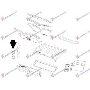 USMERIVAC VAZDUHA UNUTRASNJI PLASTICNI (PREDNJI GORNJI) (ZA KOCNICU) -21 Desna str. TESLA MODEL X (2016-) (OEM: 1056249-00-E, 105624900E)