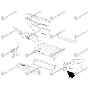 USMERIVAC VAZDUHA UNUTRASNJI PLASTICNI (PREDNJI DONJI) (ZA KOCNICU) -21 Leva str. TESLA MODEL X (2016-) (OEM: 1043981-00-A, 104398100A)