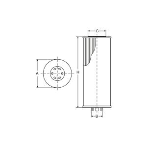 SCT FILTER ULJA SH 446 P