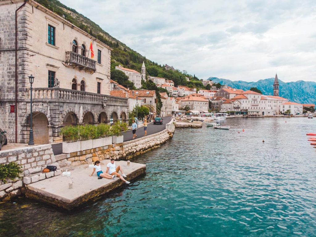 Perast, maleni grad u Crnoj Gori.