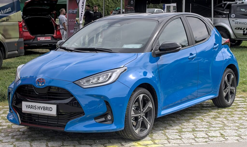 Toyota Yaris hibrid verzija.