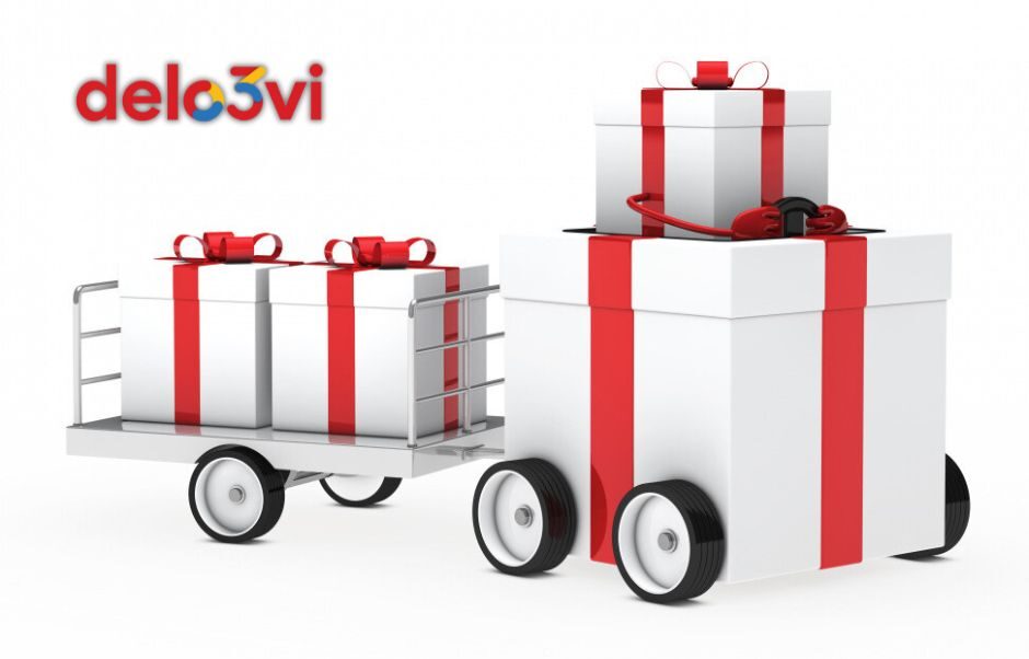 Giveaway na instagram profilu - 3 poklona - 3 mala servisa daruju Deloovi