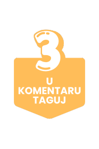 Tagujte prijatelja u komentaru